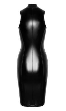 Сукня Noir Handmade F337 Powerwetlook midi dress - S SX2049 фото