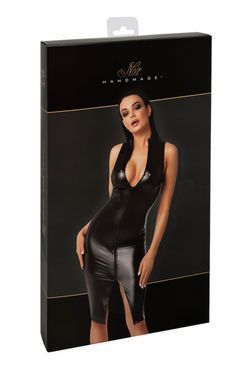 Сукня Noir Handmade F337 Powerwetlook midi dress - S SX2049 фото