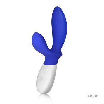 Масажер простати LELO Loki Wave Federal Blue, 2 мотори, манливий рух + стимуляція промежини SX0707 фото