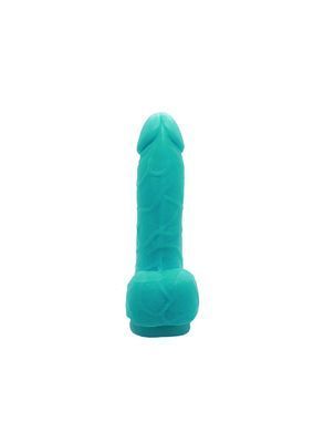 Крафтовое мыло-член с присоской Чистий Кайф Turquoise size S натуральное SO4801 фото