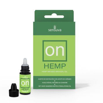 Возбуждающие капли для клитора Sensuva &ndash; ON for Her Hemp Infused Arousal Oil (5 мл) с маслом конопли SO3178 фото