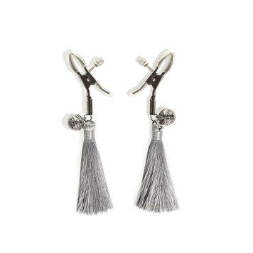 Зажимы для сосков Art of Sex - Nipple Clamps Barocco Tassels SO9848 фото