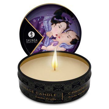 Массажная свеча Shunga Mini Massage Candle &ndash; Exotic Fruits (30 мл) с афродизиаками SO2518 фото