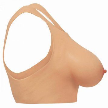 Накладні силіконові груди Master Series Perky Pair D-Cup Silicone Breasts SX1186 фото