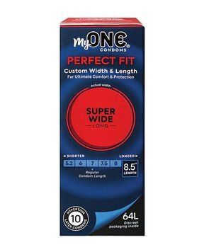 Презервативы MyONE Super Wide & Long 10 шт, картонная коробка SX1255 фото