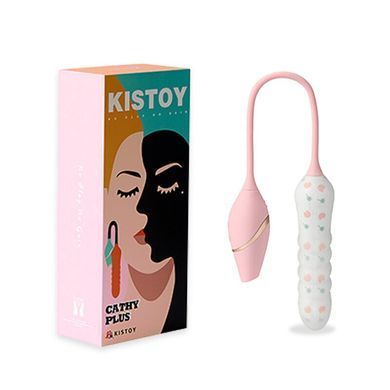 Пульсатор з вакуумним стимулятором KISTOY Cathy Plus на гнучкій зчіпці SO8713 фото