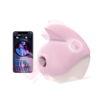 Вакуумний кліторальний смарт-стимулятор Magic Motion Unicorn Pink з вібрацією SO9601 фото