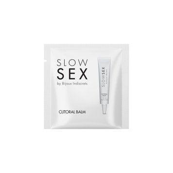 Пробник разогревающего бальзама для клитора Bijoux Indiscrets Slow Sex Clitoral balm SO5948 фото