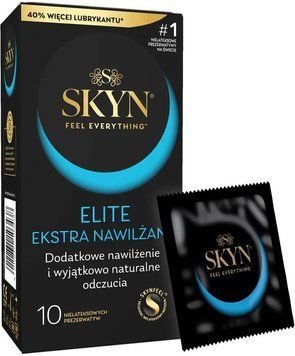 Безлатексные премиум-презервативы SKYN Elite Extra Lubricated 10 шт SX2545 фото