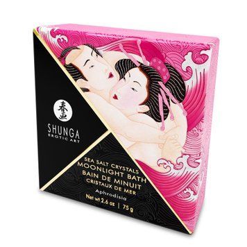 Соль для ванны Shunga Moonlight Bath &ndash; Aphrodisia (75 г), соль Мертвого моря, аромамасла SO2539 фото